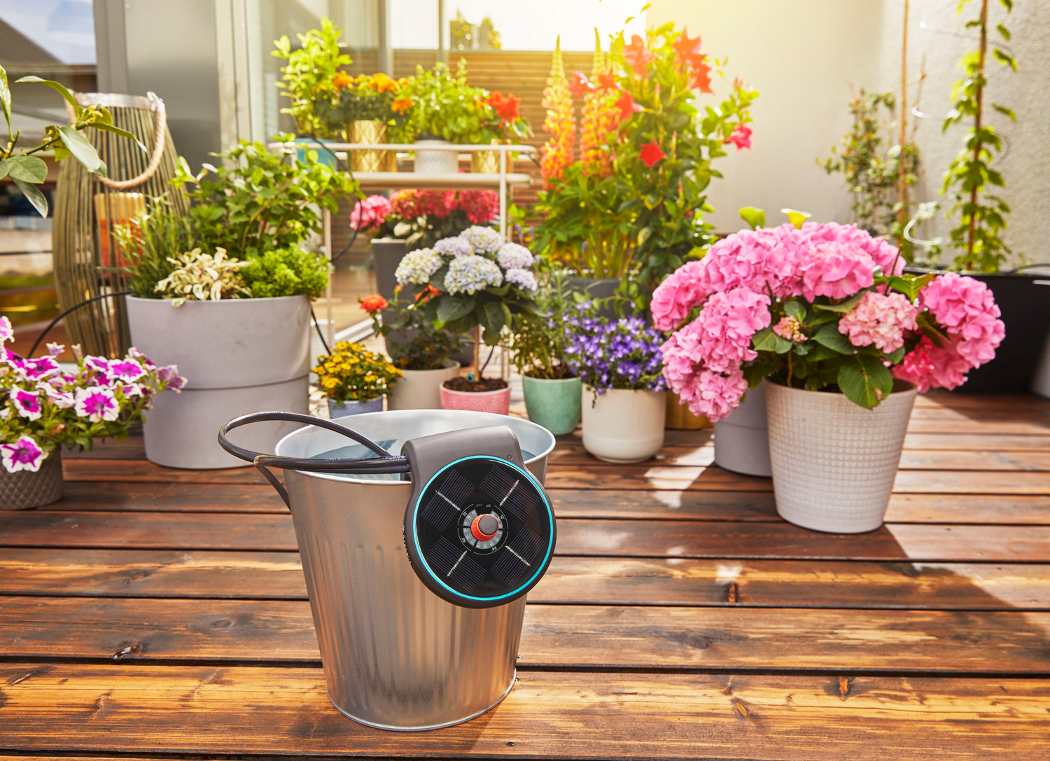 GARDENA SolarBewässerung AquaBloom Set